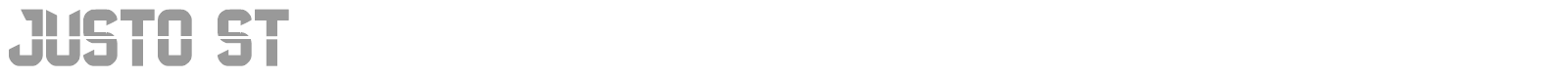 Justo St font preview